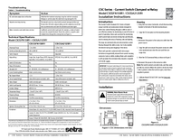 Thumbnail of document Manual - CSC Split-Core Current Switch